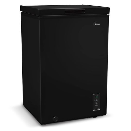 Freezer Horizontal 1 Porta 100L Preto | Midea