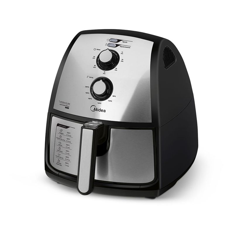 03.Fritadeira-Eletrica-Airfryer-4L-Midea---FXA41.FXA42-lateral-fechad