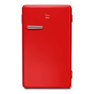 Outlet Frigobar Retrô Vermelho Rubi 95 Litros Midea