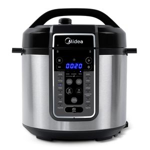 Outlet Panela de Pressão Elétrica 6 L MasterSteam Inox Midea