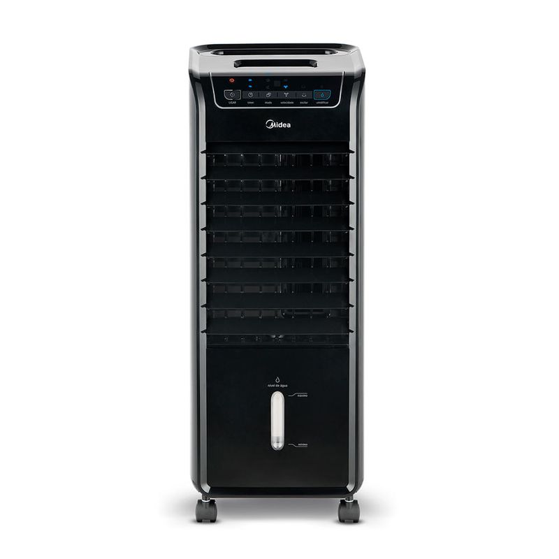 01.Climatizador-de-ar-Midea-AKAP1-AKAP2-Frontal-aberto