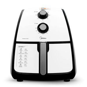 Outlet Fritadeira Air fryer 4L cor Branca Midea