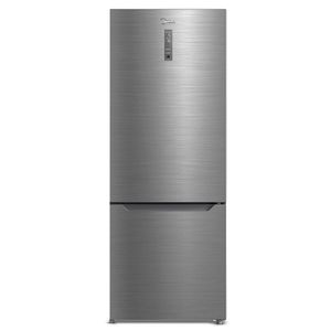 Outlet Geladeira Frost Free Inverse 423L cor Inox Midea