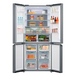 02.Geladeira-French-Door-482L-Midea-cor-inox---MD-RF556FGA041.MD-RF556FGA042-aberto