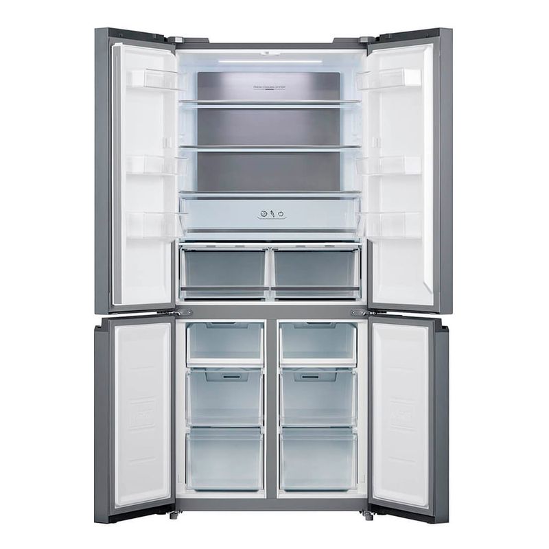 05.Geladeira-French-Door-482L-Midea-cor-inox---MD-RF556FGA041.MD-RF556FGA042-Aberto-vazio