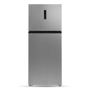 Outlet Geladeira Frost Free Duplex 463L Slim cor Inox Midea