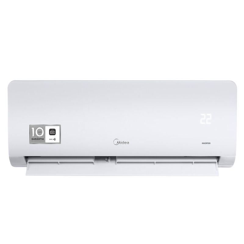 4.ar-condicionado-split-inverter-18000-btu-xtreme-save-frio-midea-42AGVCI18M5.38AGVCI18M5-Frente-aberta