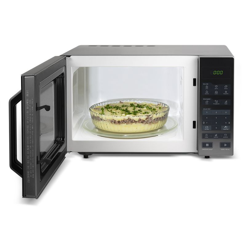 11.microondas-27l-prata-porta-espelhada-smartplate-midea-MXSA27S1.MXSA27S2-Lateral-Aberta-Alimento