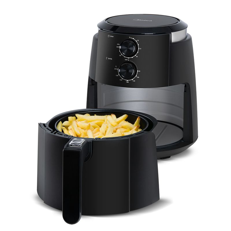 6.fritadeira-airfryer-4-5l-dualcyclone-cor-preta-midea-FRE45P1.FRE45P2-Cesto-Alimento