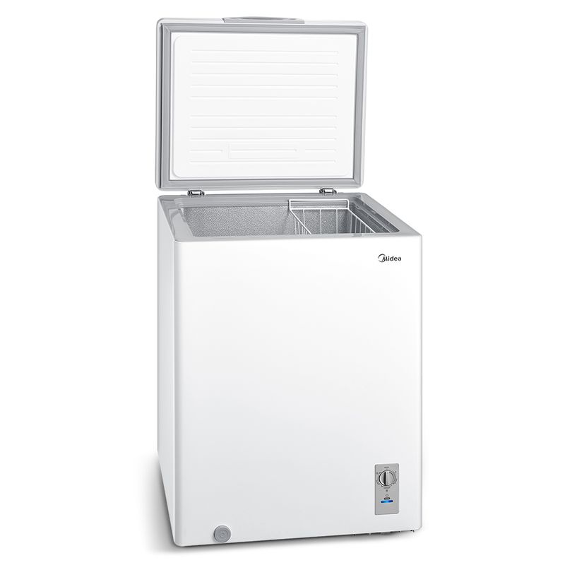 3.freezer-horizontal-3-em-1-branco-145l-midea-MDRC207SLA011.MDRC207SLA012-Aberto