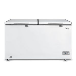 Freezer Horizontal 2 portas 362L 3 em 1 Branco Midea