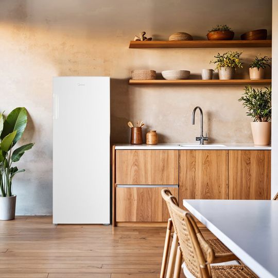 Freezer Vertical Frost Free 1 Porta 196L 2 em 1 Branco | Midea