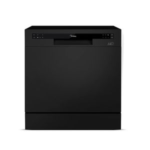 Lava Louças 8 Serviços Preta Midea