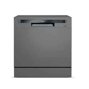 Outlet Lava Louças 8 serviços Midea cor Cinza