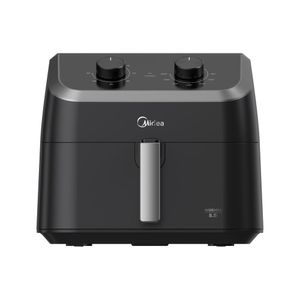Outlet Fritadeira Air Fryer 8,5L Wide max Cyclone cor Preto Midea