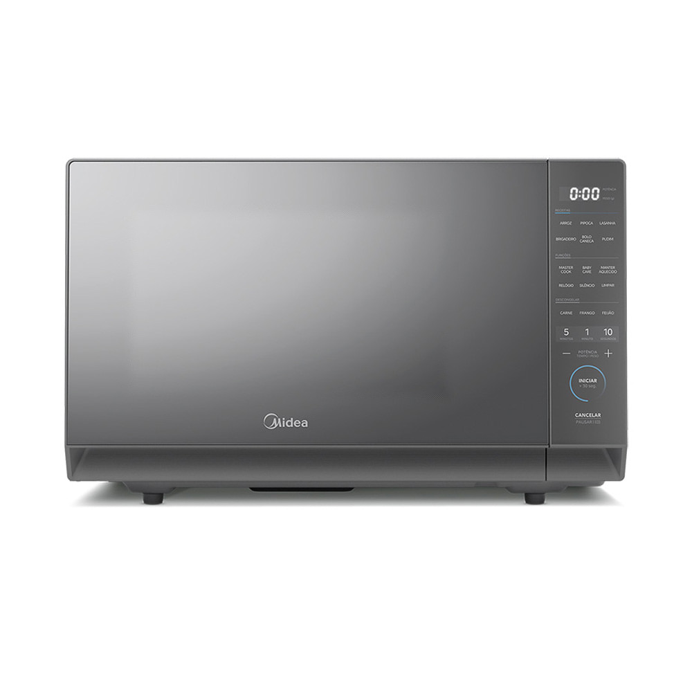 Micro-ondas 35L Prata Porta Espelhada MasterCook Midea MHP35S2