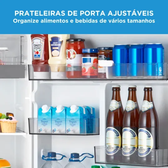 Geladeira Frost Free Duplex 473L Preto Inverter | Midea