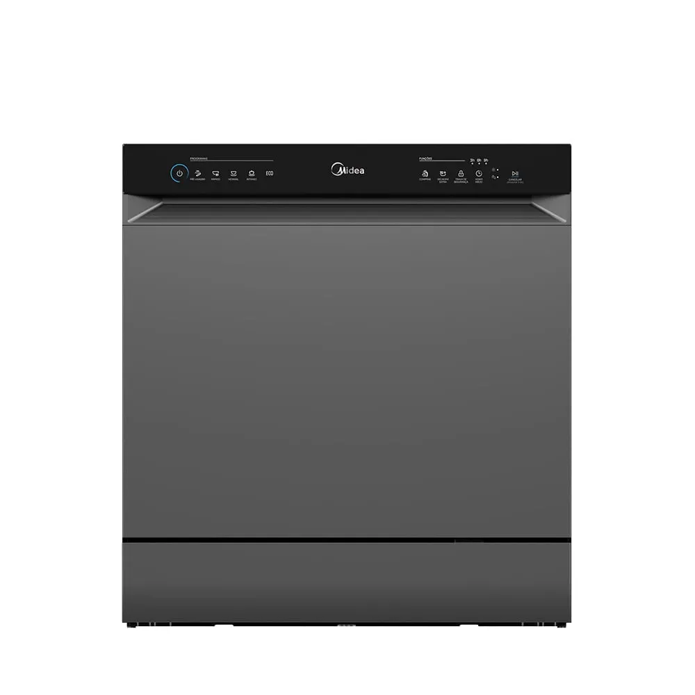 Lava Louças 8 Serviços Cinza Touch Plus