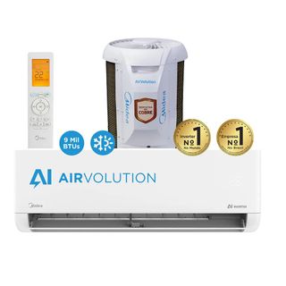 Ar-Condicionado Split 9000 BTUs AI AirVolution Q/F Midea | Midea