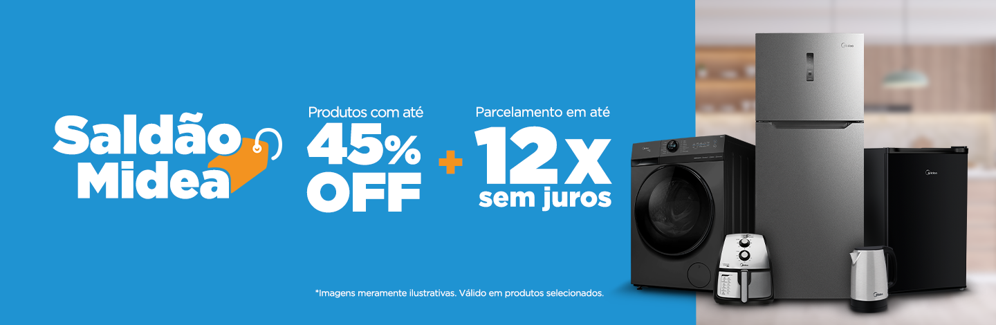 saldão produtos com até 45% OFF