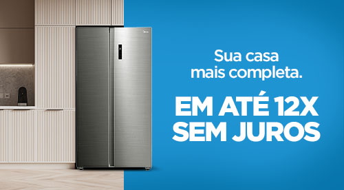 Geladeira Frost Free Duplex 473L Inverter Branco | Midea